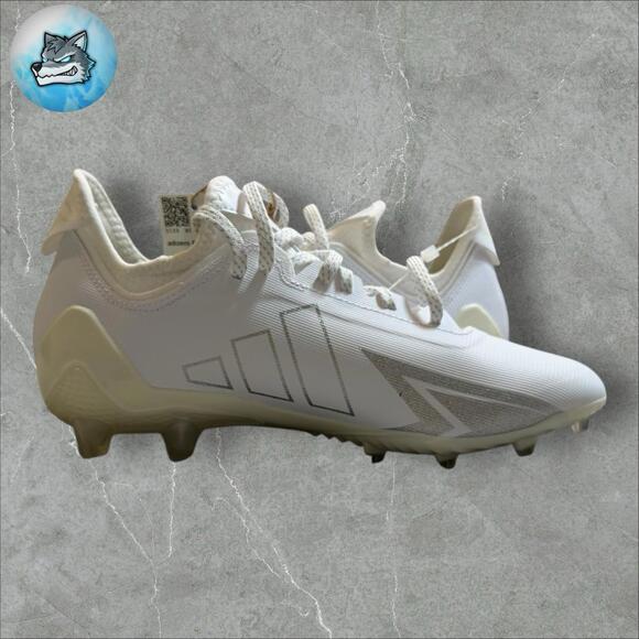 Adidas‎ Adizero Electric 1 II Football Cleats White Silver IF1914 Men\'s Size 8 main image 6